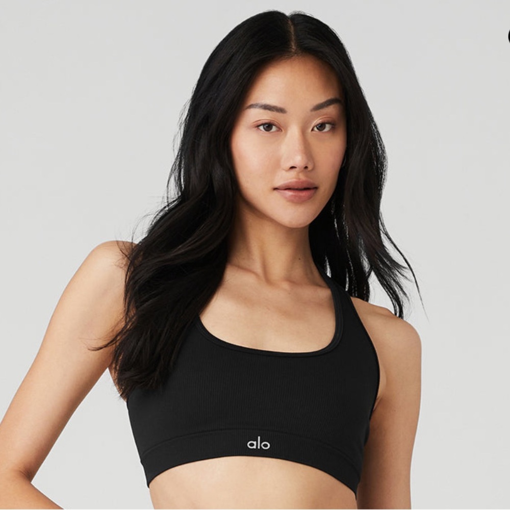ALO yoga Seamless Ribbed Bra